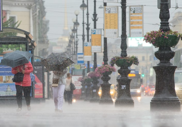 О погоде в Петербурге