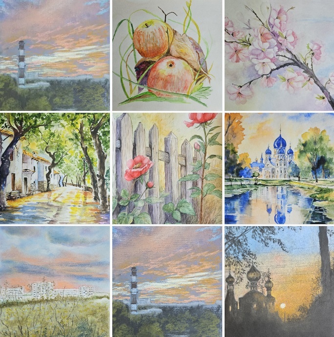 Выставка работ учеников проекта 