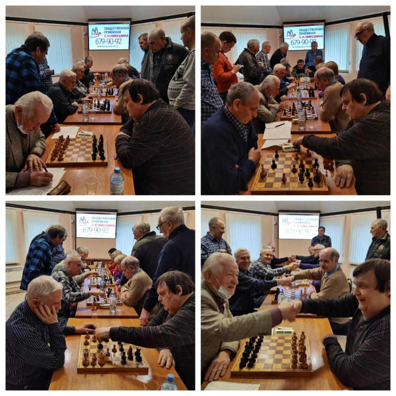 Вчера, 9 ноября, в Общественной приёмной С.Н. Никешина прошёл турнир по шахматам