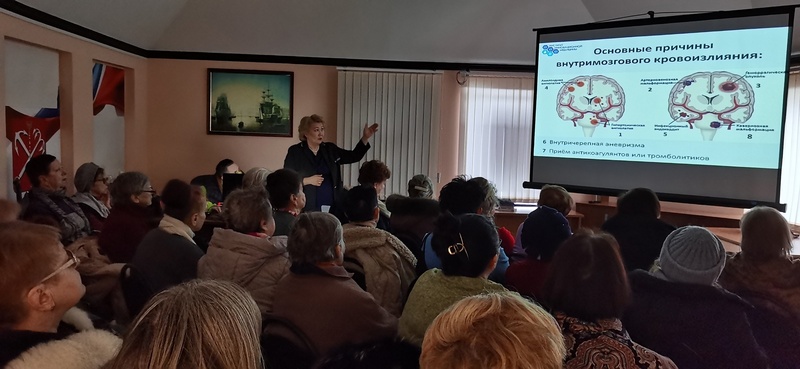 Лекция-консультация «Первичная и вторичная профилактика инсульта»