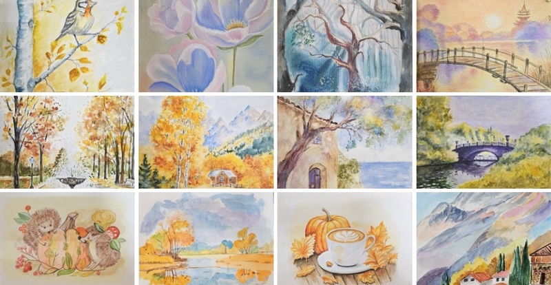 Выставка учеников проекта 