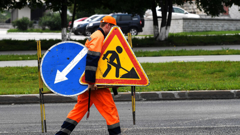 С 13 по 29 октября на Пулковском шоссе ограничено движение из-за ремонта дороги