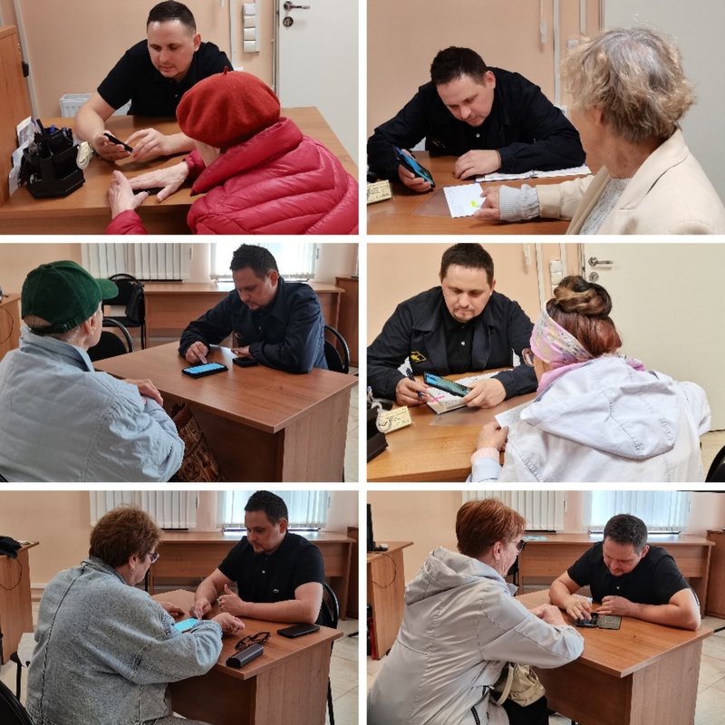 Индивидуальные занятия по обучению основам пользования мобильными устройствами и интернетом