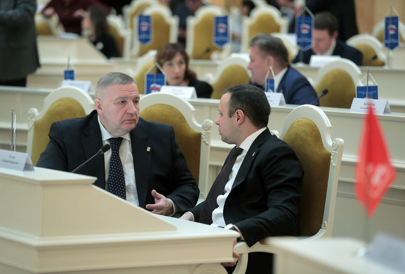 Заседание Законодательного Собрания Санкт-Петербурга