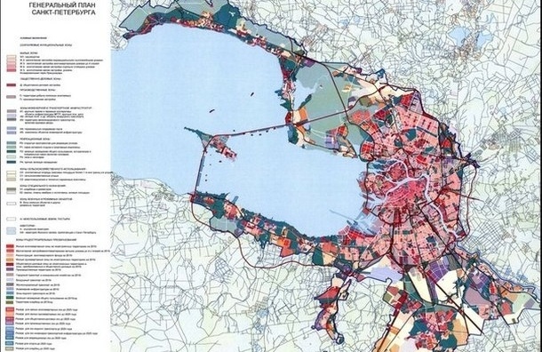 Генеральный план Санкт-Петербурга