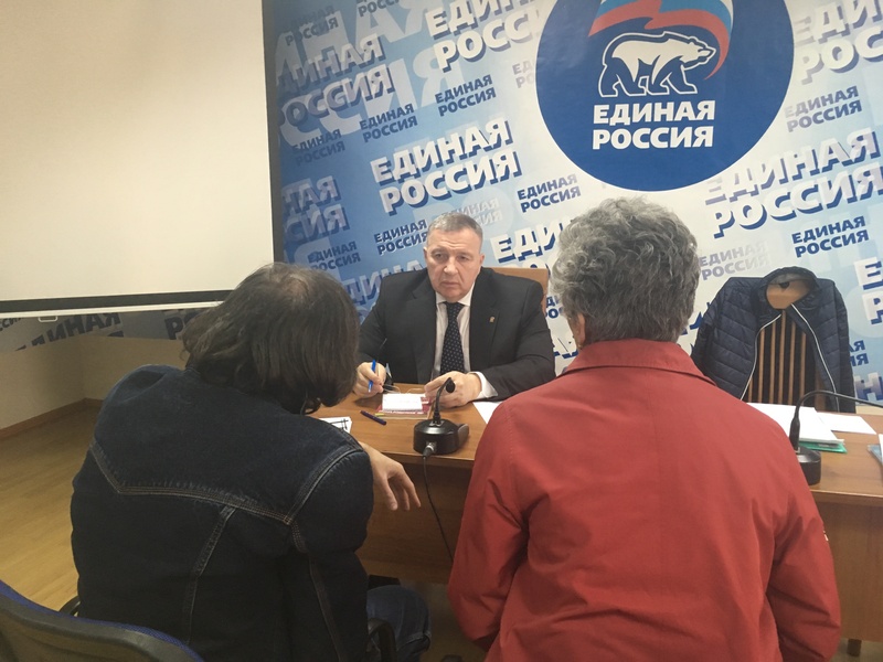 Прием граждан в рамках работы Региональной общественной приемной Председателя Партии 