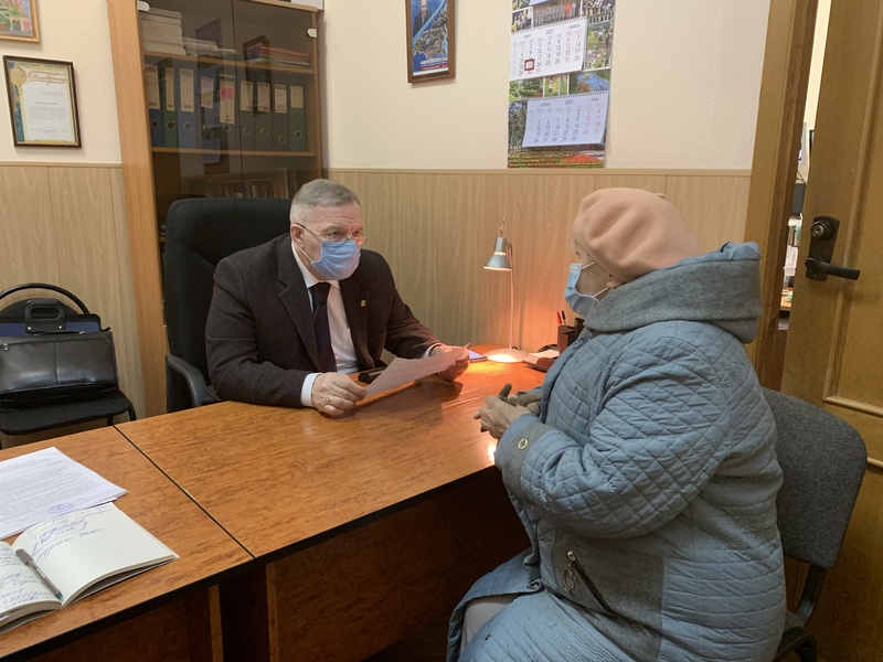 Сергей Николаевич Никешин провел прием граждан!