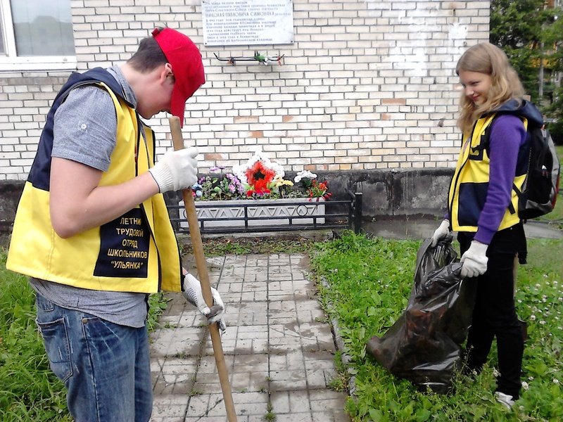 Трудовой отряд 2015