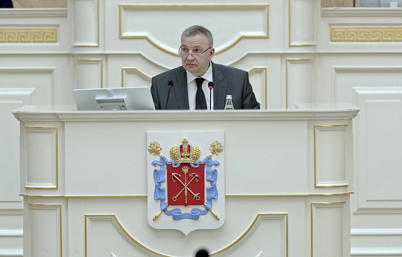 Заседание Законодательного Собрания Санкт-Петербурга