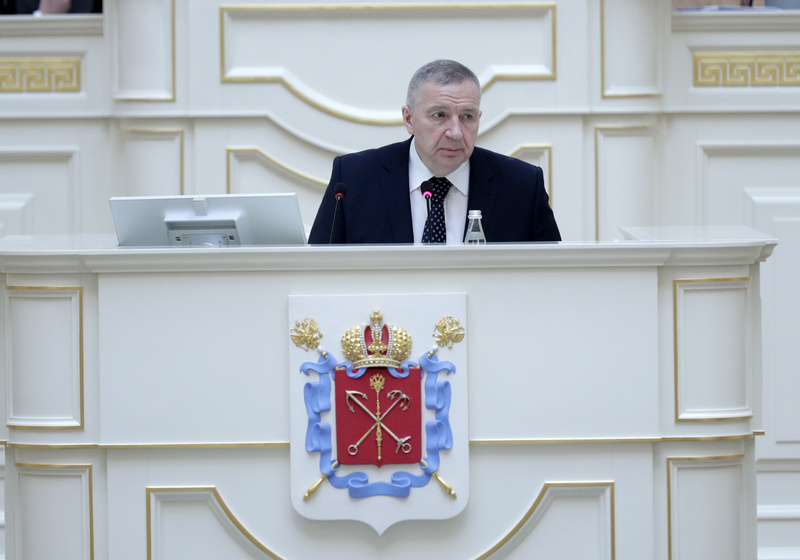 Заседание Законодательного Собрания Санкт-Петербурга